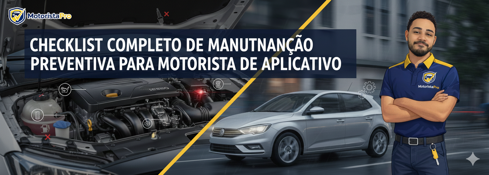 No momento, você está visualizando Checklist Completo de Manutenção Preventiva para Motorista de Aplicativo