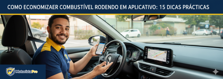 Leia mais sobre o artigo Como Economizar Combustível Rodando em Aplicativo: 15 Dicas Práticas